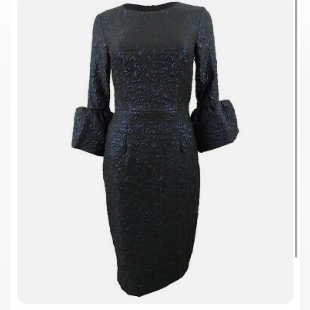 Betsy&Adam Glitter Bell Sleeve Dress